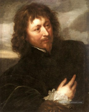  Anthony Art - Portrait d’Endymion Porter Baroque peintre de cour Anthony van Dyck